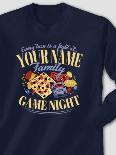 Family Game Night : Printed Long Sleeves
