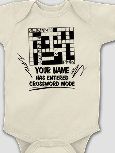 Crossword Puzzle : Printed Baby Bodysuits