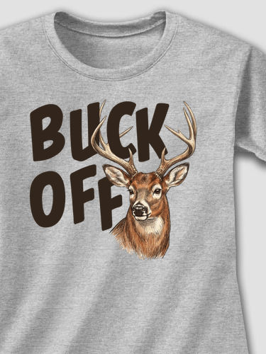 Buck Off : Adult Ladies Fitted T-Shirt