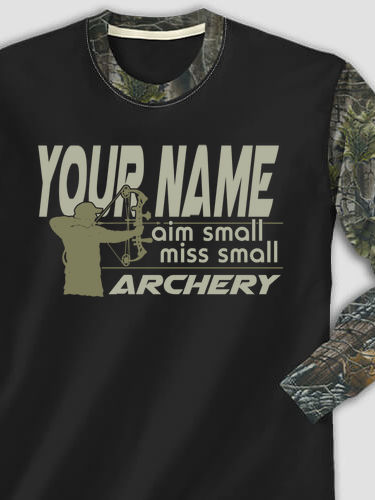 Aim Small Archery : Printed 2-Tone Camo Long Sleeves