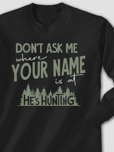 Don't Ask Hunting : Printed Long Sleeves