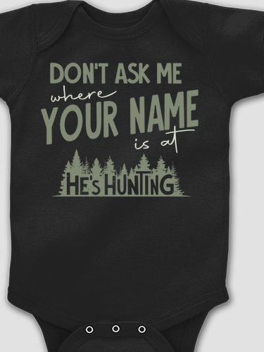 Don't Ask Hunting : Printed Baby Bodysuits