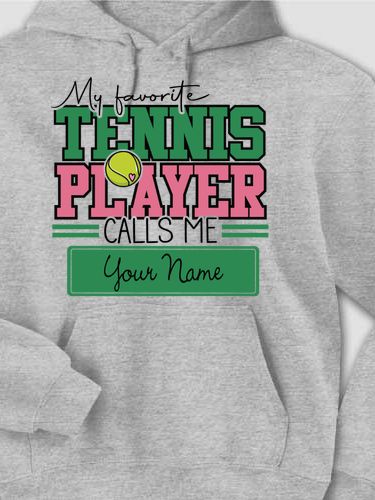 My Favorite Tennis Player : Printed Hoodies