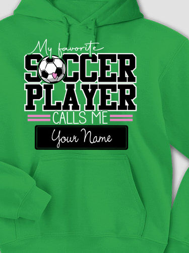 My Favorite Soccer Player : Printed Hoodies
