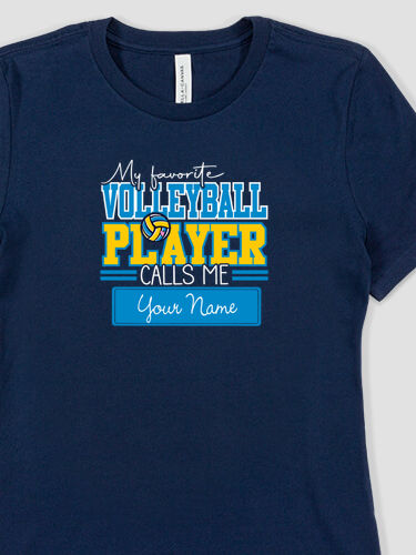 My Favorite Volleyball Player : Premium Printed T-Shirts