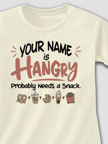 Hangry : Adult Ladies Fitted T-Shirt
