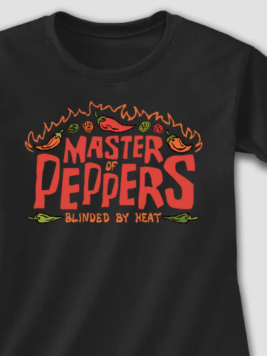 Master of Peppers : Adult Ladies Fitted T-Shirt