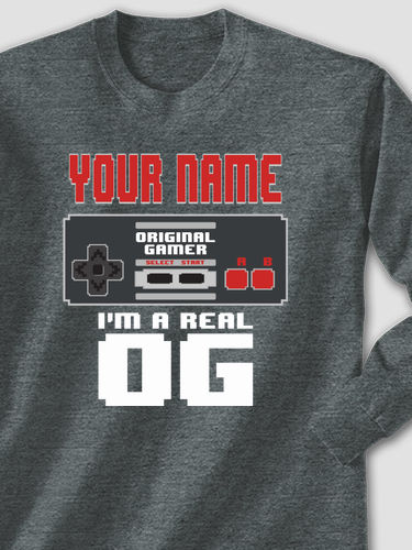 Original 8-Bit Gamer : Printed Long Sleeves