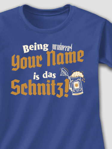 Das Schnitz : Adult Ladies Fitted T-Shirt