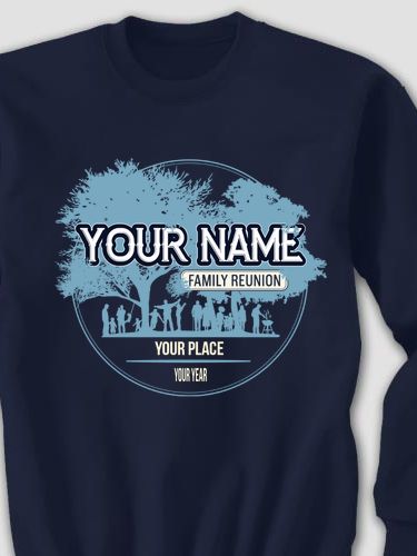 Family Reunion Tree : Printed Sweatshirts
