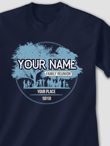 Family Reunion Tree : Printed T-Shirts