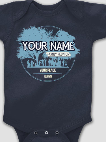 Family Reunion Tree : Printed Baby Bodysuits