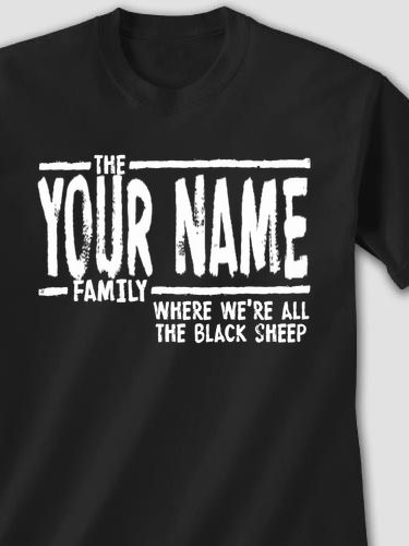 Black Sheep Family : Printed T-Shirts