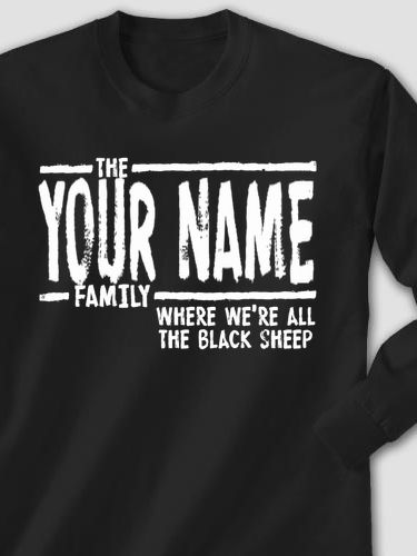 Black Sheep Family : Printed Long Sleeves