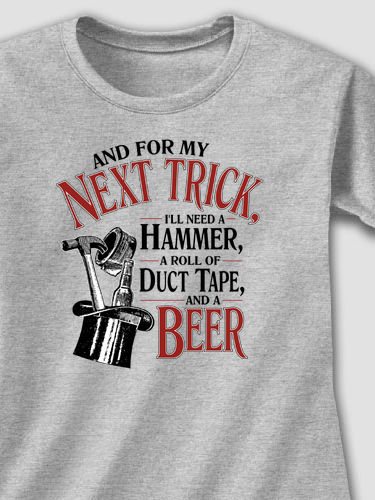 Next Trick Fix It : Adult Ladies Fitted T-Shirt
