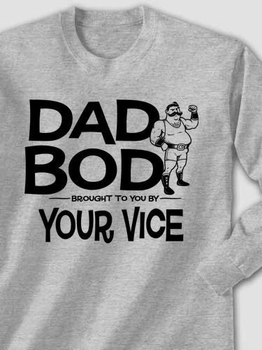 Dad Bod : Printed Long Sleeves
