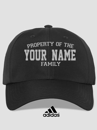 Property of Family : Embroidered Adidas&reg; Hats