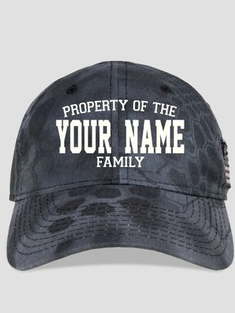 Property of Family : Embroidered Kryptek Tactical Camo Hats