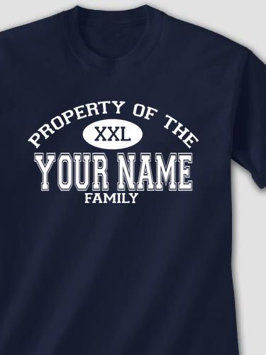 Property of Family : Printed T-Shirts