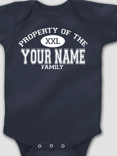 Property of Family : Printed Baby Bodysuits