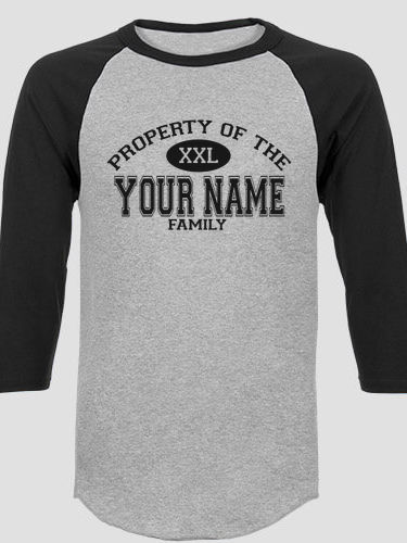Property of Family : Printed Raglan Shirts