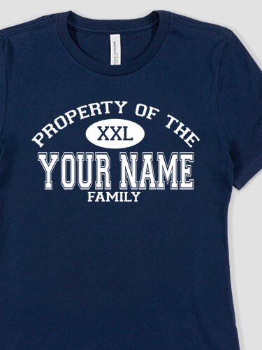 Property of Family : Premium Ladies T-Shirts