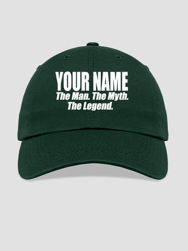Man Myth Legend : Embroidered Baseball Hats