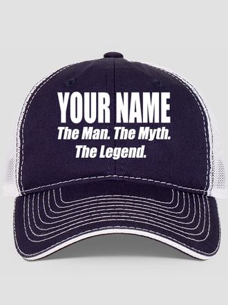 Man Myth Legend : Embroidered Trucker Hats