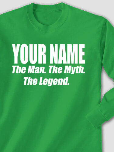 Man Myth Legend : Printed Long Sleeves