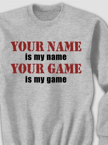 Name Game : Printed Sweatshirts
