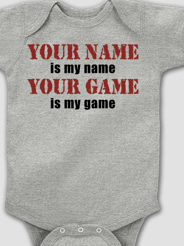 Name Game : Printed Baby Bodysuits