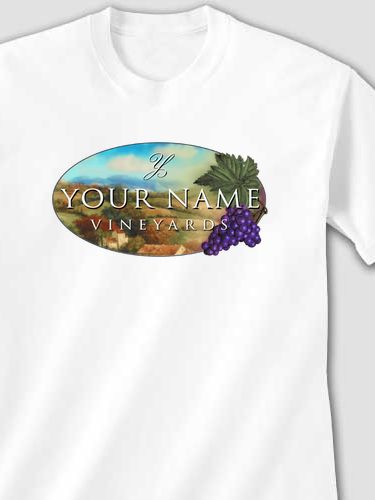 Vineyards : Printed T-Shirts