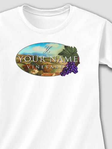 Vineyards : Printed T-Shirts