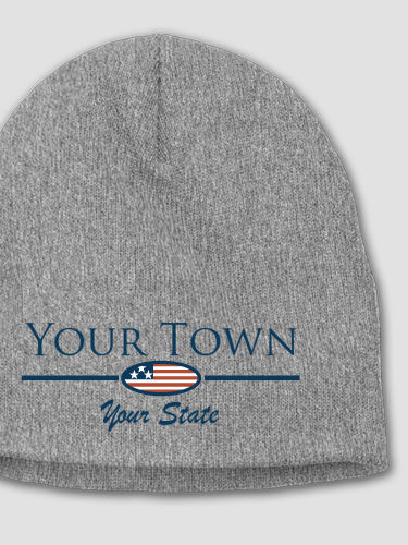 Hometown Flag : Embroidered Beanies