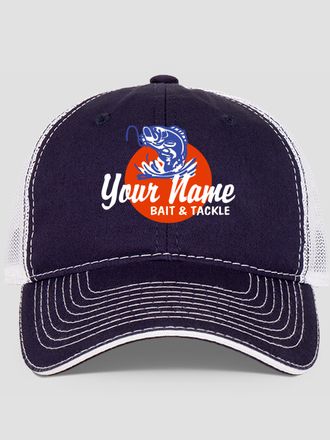 Bait and Tackle : Embroidered Trucker Hats