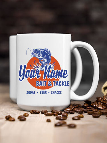 Bait and Tackle : Ceramic Coffee Mugs