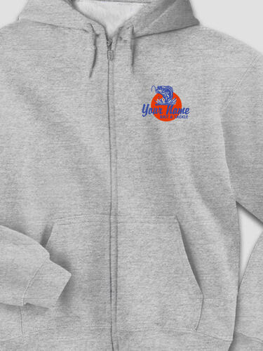 Bait and Tackle : Embroidered Zip Hoodies