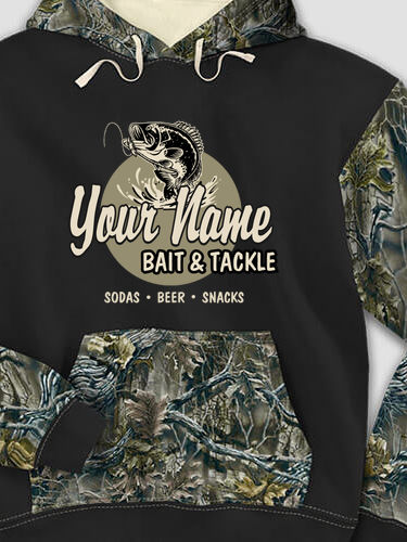 Bait and Tackle : Printed 2-Tone Camo Hoodies