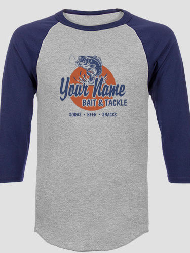 Bait and Tackle : Printed Raglan Shirts