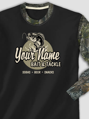 Bait and Tackle : Printed 2-Tone Camo Long Sleeves