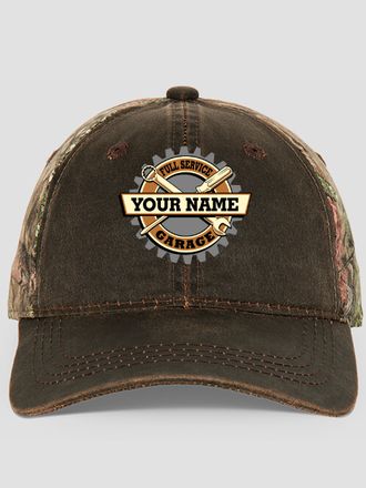 Garage : Embroidered 2-Tone Camo Hats