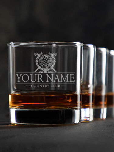 Country Club : Rocks Glasses - Engraved