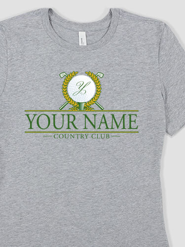 Country Club : Premium Ladies T-Shirts