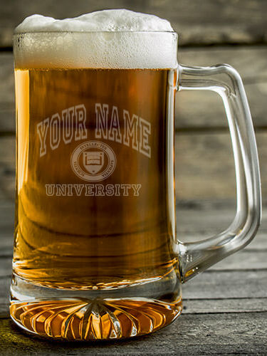 University : Beer Mugs - Engraved
