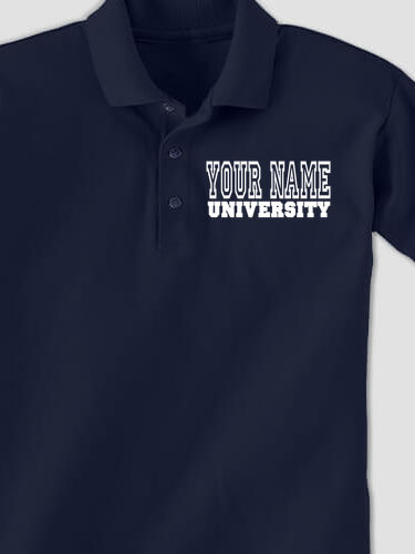 University : Embroidered Polo Shirts
