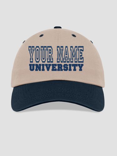 University : Embroidered Baseball Hats