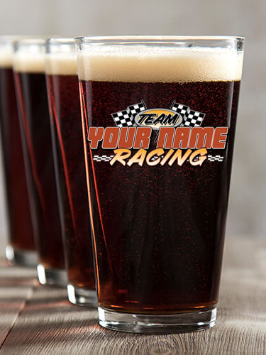Racing Team : Pint Glasses - Color Printed