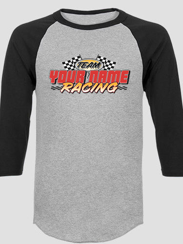 Racing Team : Printed Raglan Shirts