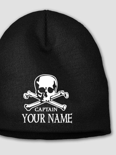Pirate Captain : Embroidered Beanies