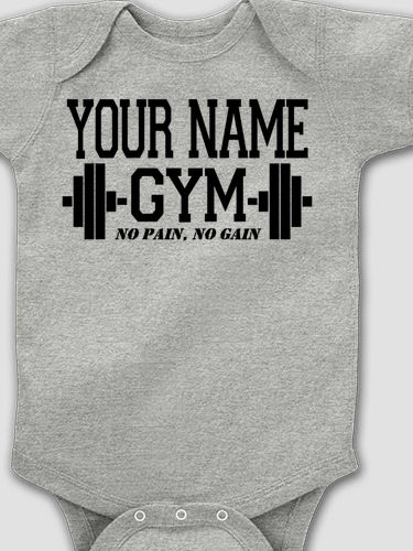 Gym : Printed Baby Bodysuits